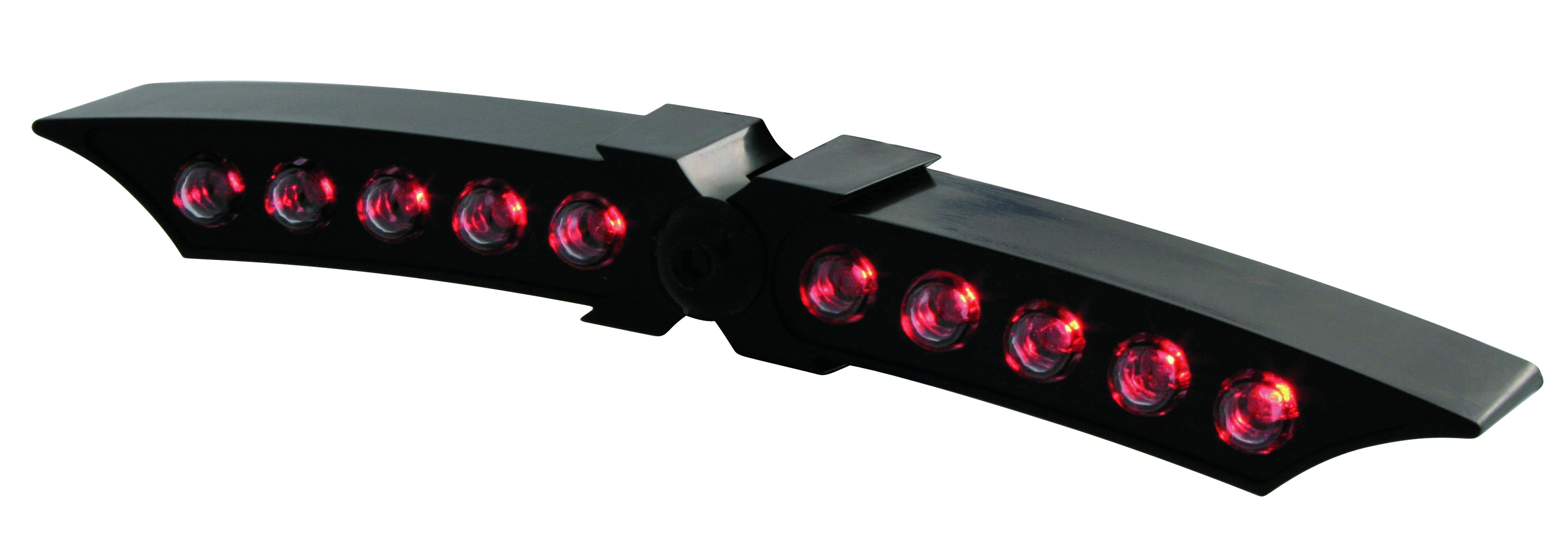 SHIN YO LED-Rücklicht X-WING schwarzes Gehäuse E-geprüft