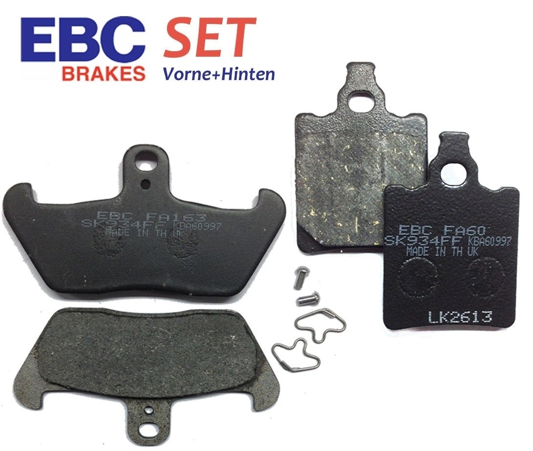 EBC Bremsbelagset FA060 + FA163