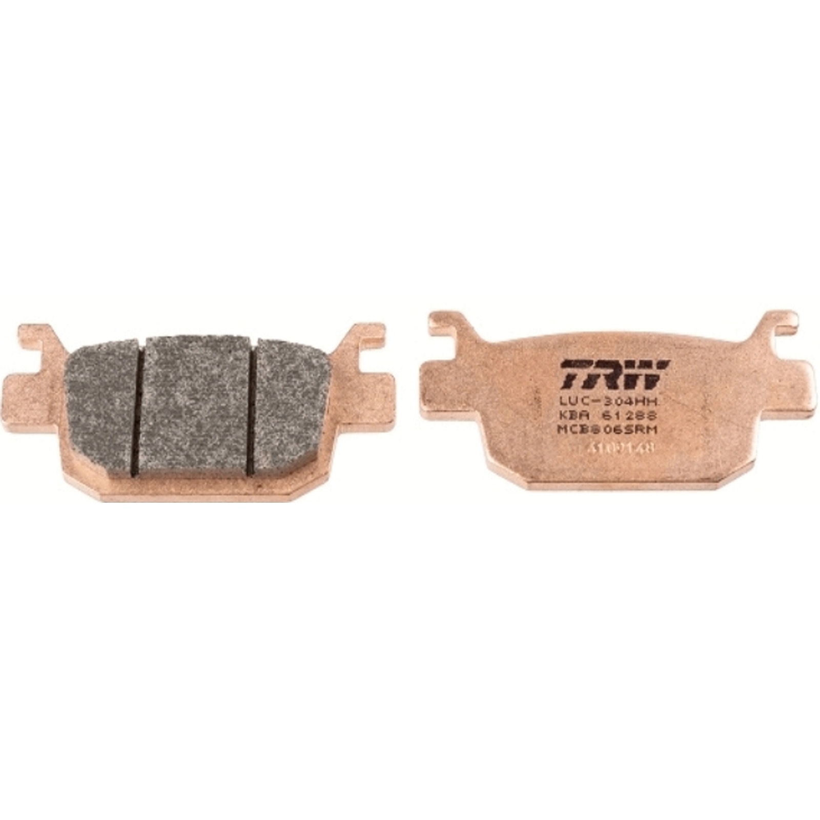 TRW MCB806SRM Sintermetall Bremsbeläge für Honda FES SH 125 150 300 NSS Peugeot Metropolis Satelis