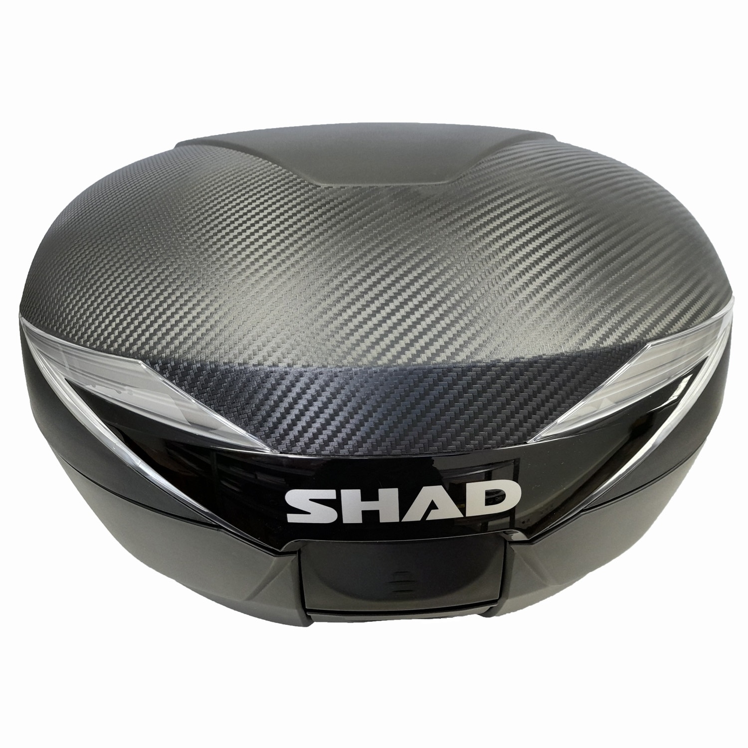 SHAD SH39 Motorrad Topcase carbon 39 Liter D0B39106 mit Trägerplatte