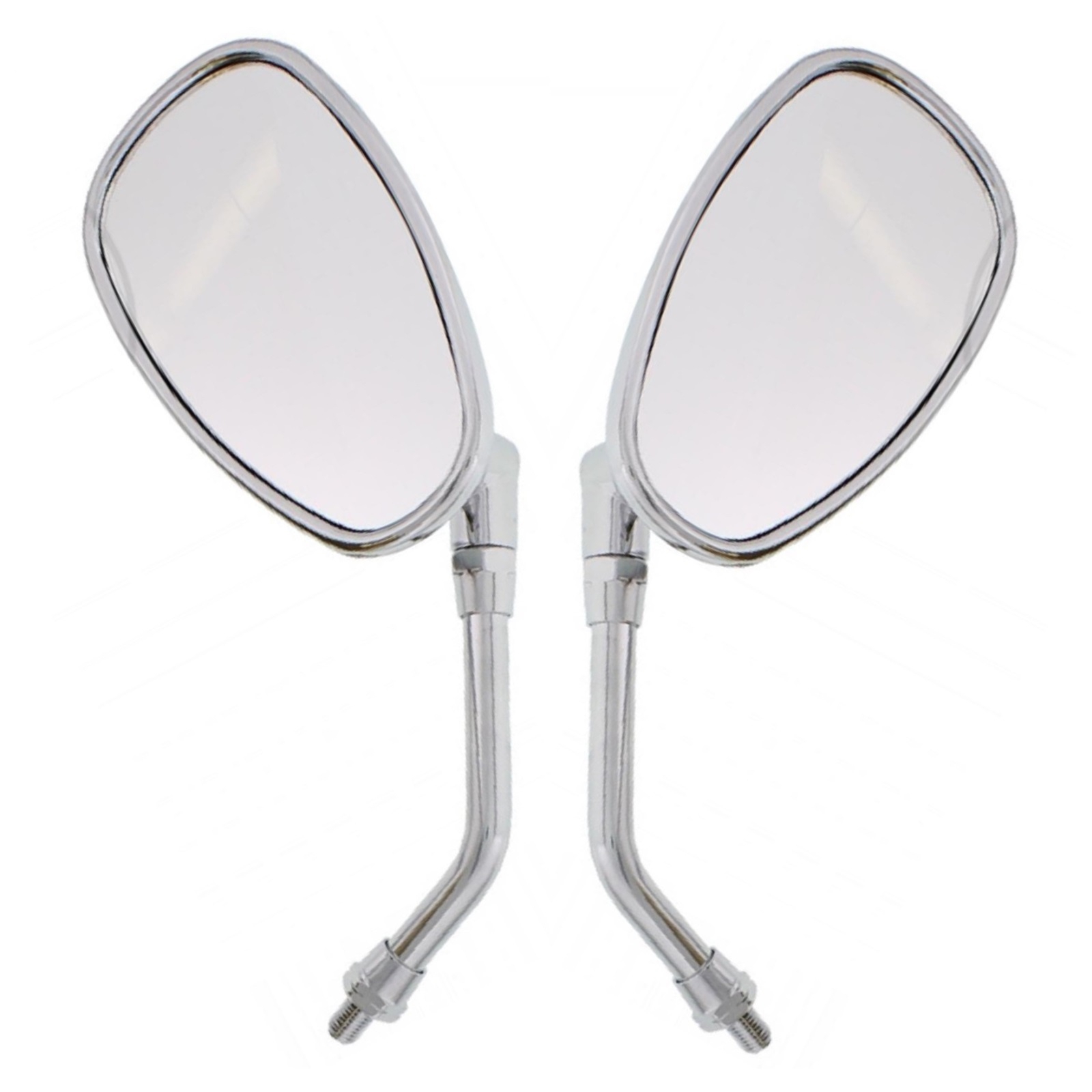 Spiegelpaar für Yamaha VMX-12 1200 1985-1998 SYM Fiddle 2003-07 Husky 1999-05