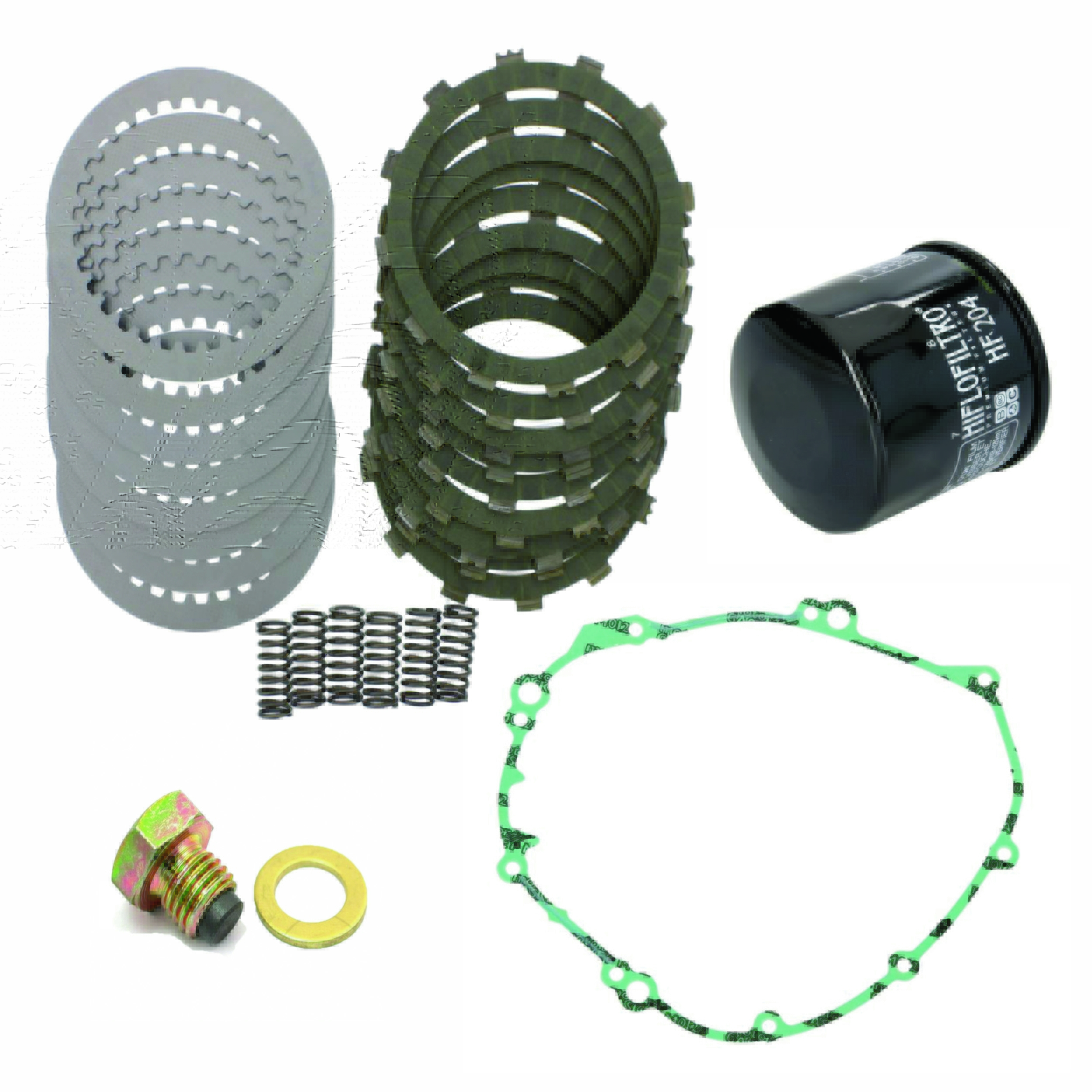 Kupplung für Yamaha YZF-R1 1000 2009-2014 TRW Reparatursatz Dichtung Ölfilter Ablassschraube