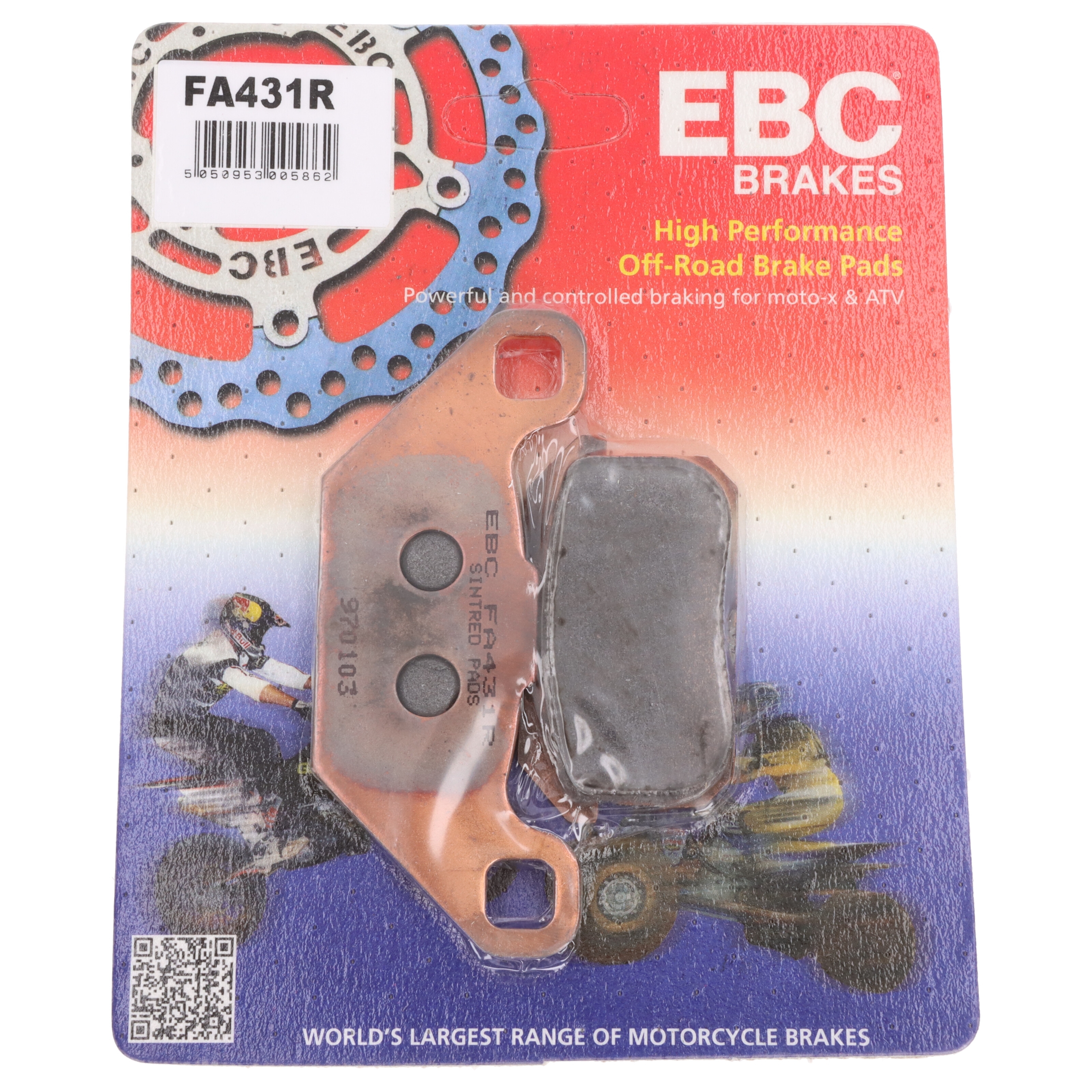 EBC Goldstuff Sintermetall Bremsbeläge FA431R