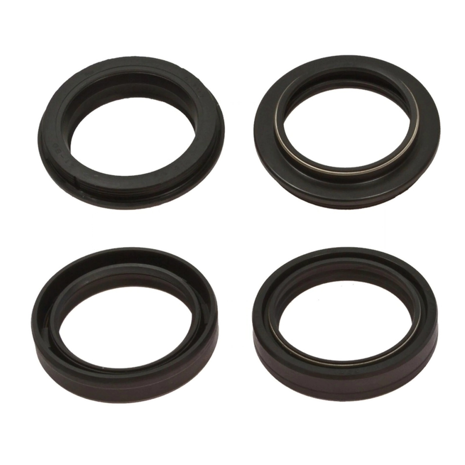 Tourmax FSD-041 Gabelsimmerringe für Aprilia RX SX Derbi Senda Suzuki GSX GSXR VS +Staubkappen