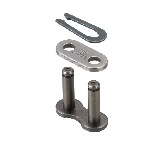 DID Motorrad Standard-Kette D 420 Teilung 136 Glieder offen mit Clipschloss