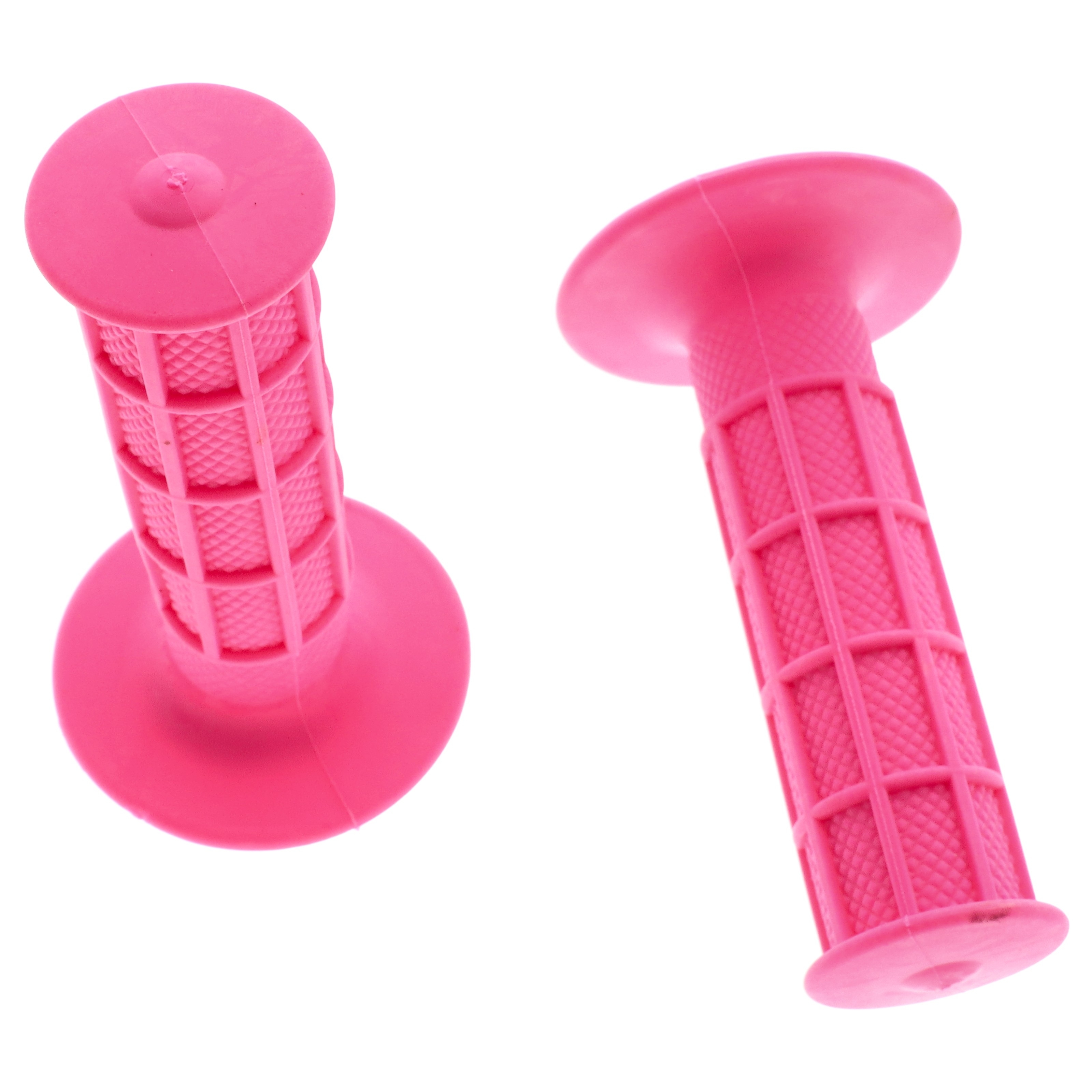 Motorradgriffe Griffgummis Pink Lenker Griffe weich verstärkt Motocross Enduro Offroad