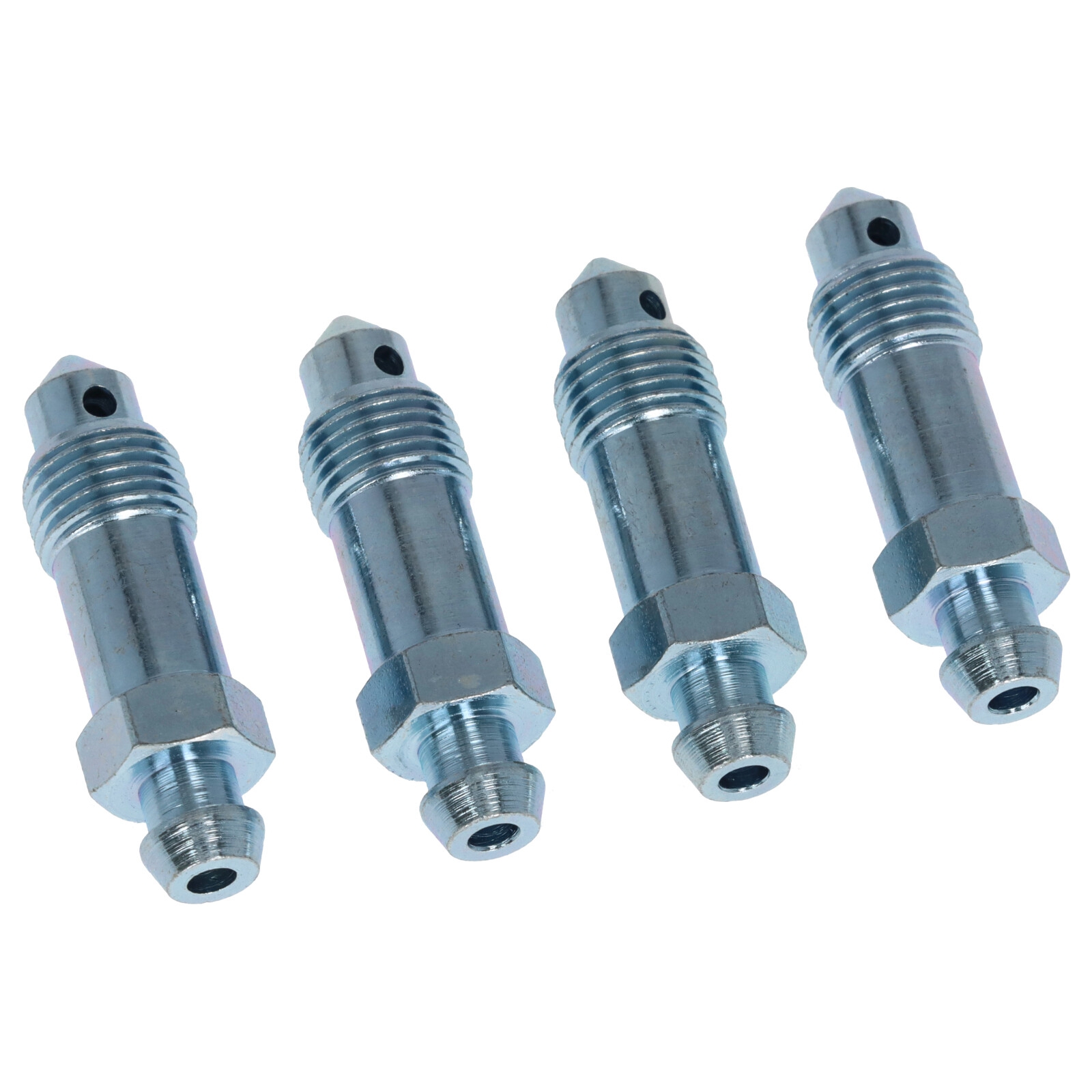 4x Quick Brake QB0018-4 Bremsen Entlüfterschraube Entlüftungsventil M10x1x36.5 mm SW10