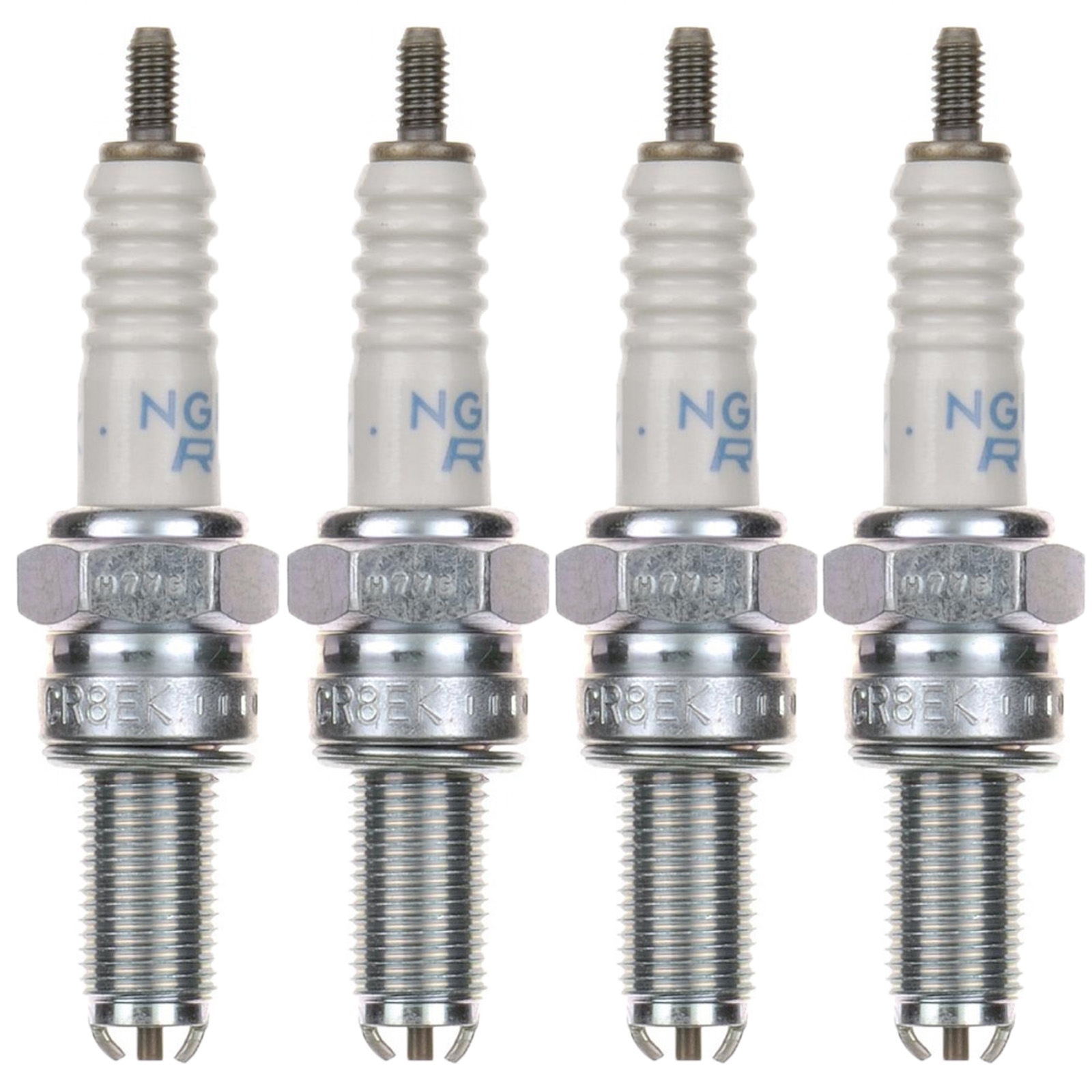 4x NGK Zündkerzen für Suzuki Bandit GSF 400 GSF 650 GSX 1400