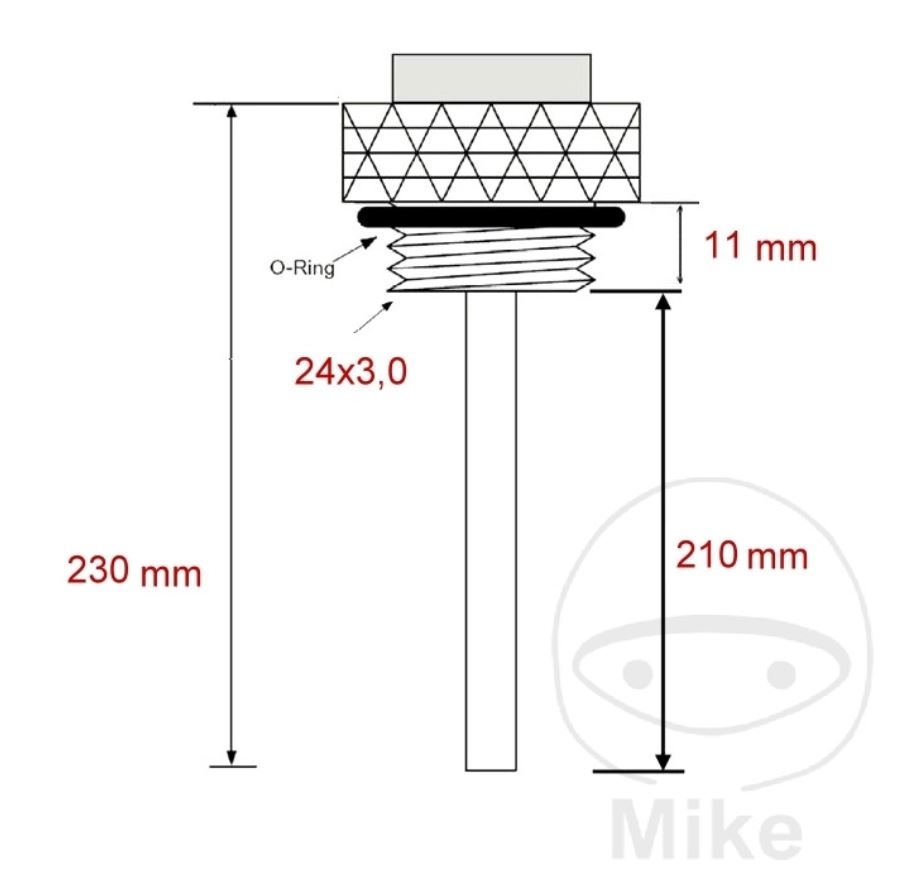 Öltemperatur Direktmesser Ölthermometer für BMW F800 800 F800S F800ST 2006-2012