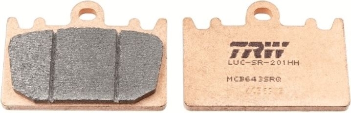 TRW Racing Bremsbeläge vorne MCB643SRQ Kawasaki ZXR400L ZXR 400 L ZX400L 1991-1999