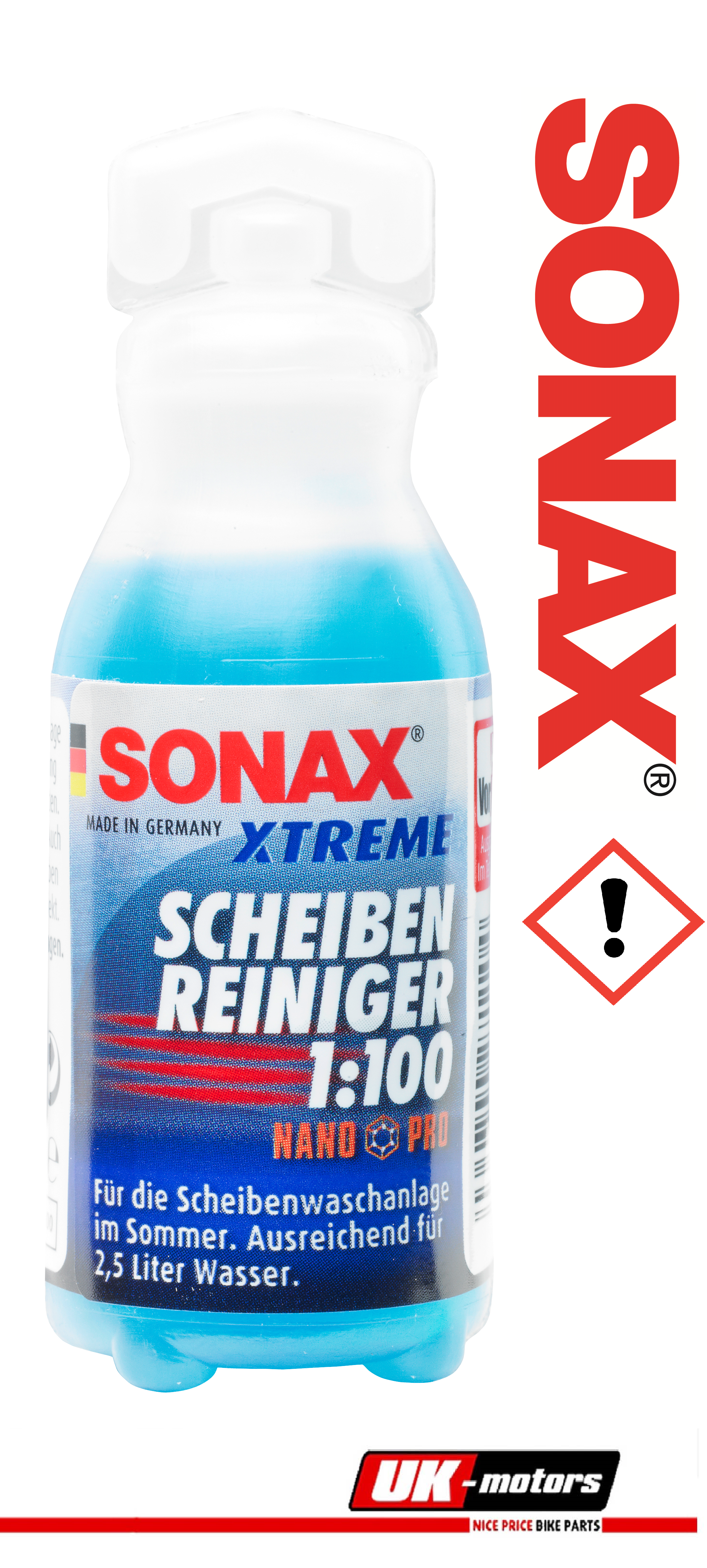 SONAX XTREME ScheibenReiniger 1:100 NanoPro 271100  25ml