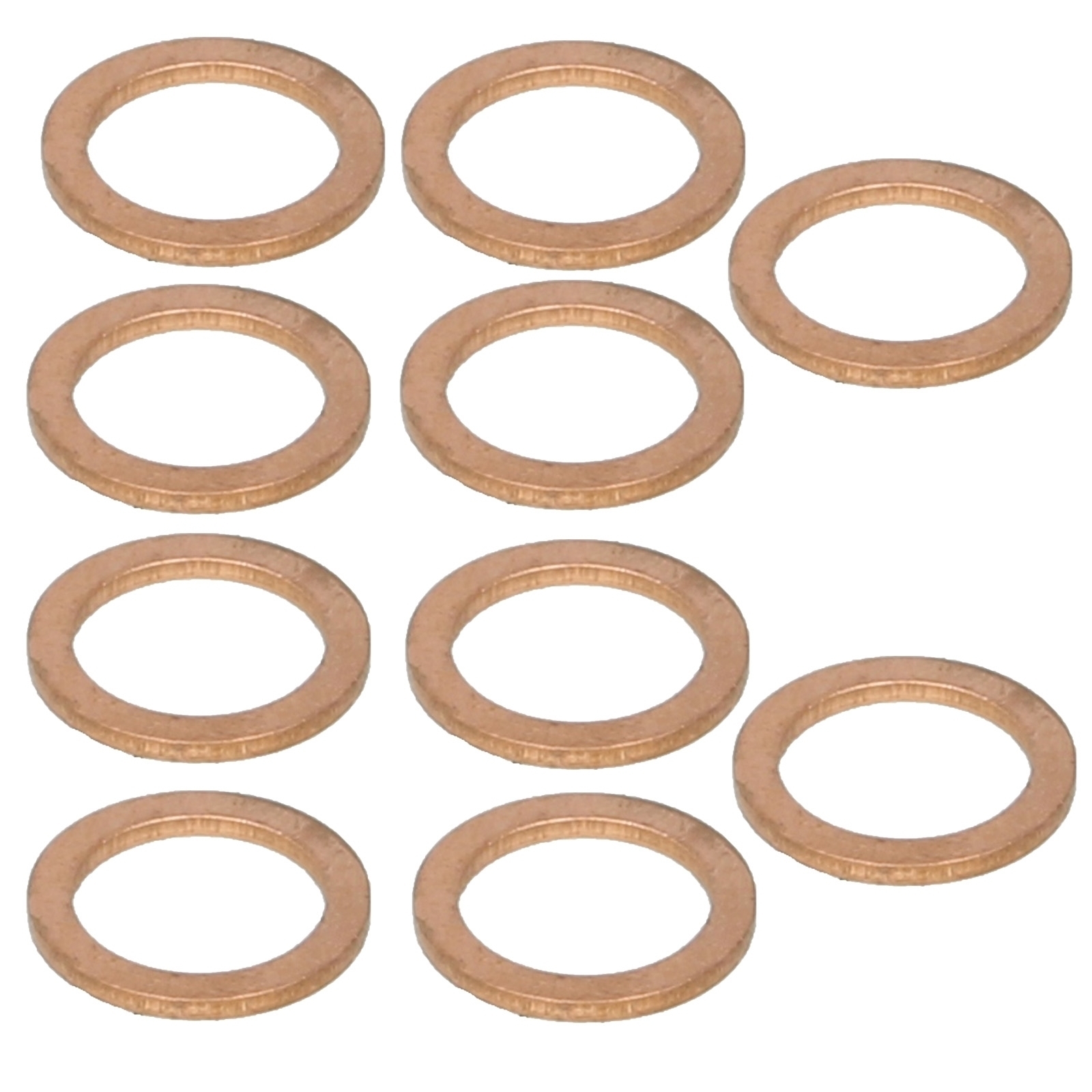10x Elring 110.906 Dichtring Ölablassschraube Ölwanne für Mercedes BMW 12x17x1.5 mm