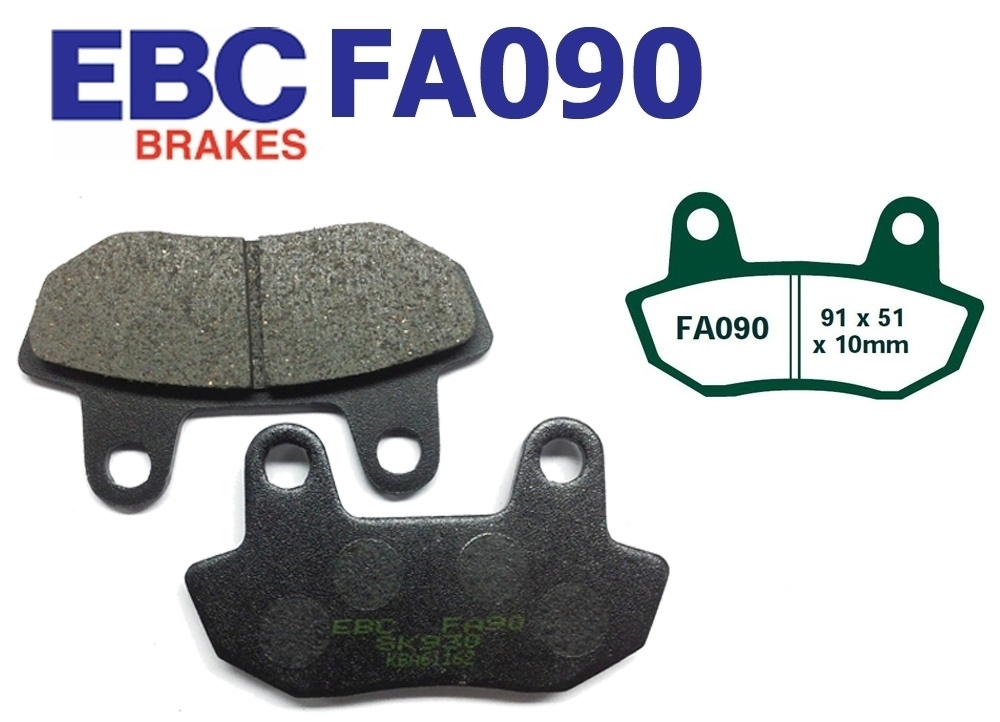 EBC Bremsbeläge FA090 für Honda CB 650 SC RC08 1982-1983
