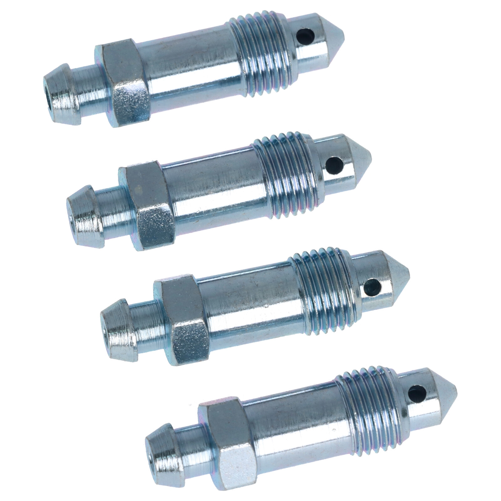 4x Quick Brake QB0018-4 Bremsen Entlüfterschraube Entlüftungsventil M10x1x36.5 mm SW10