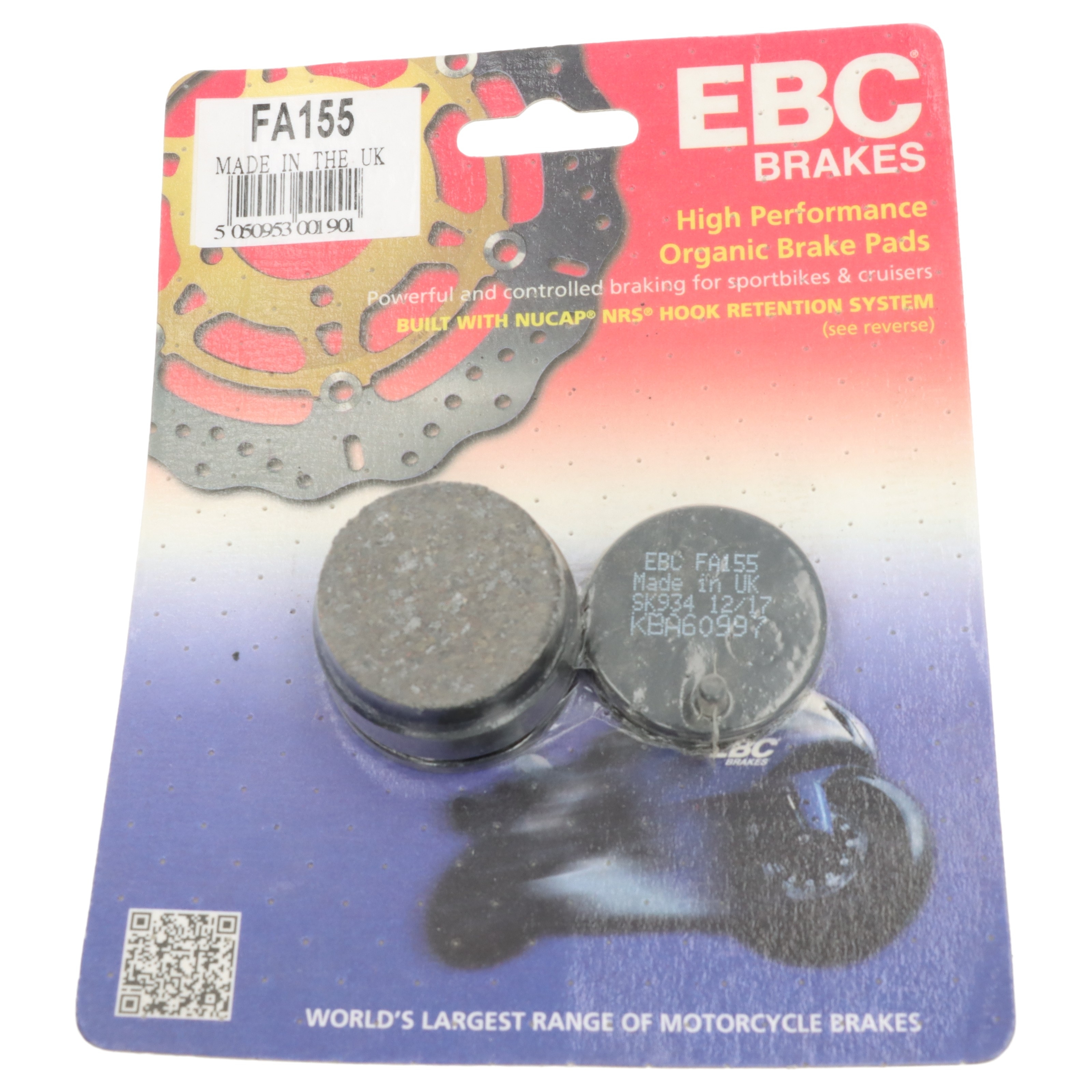 EBC Blackstuff Standard Bremsbeläge FA155