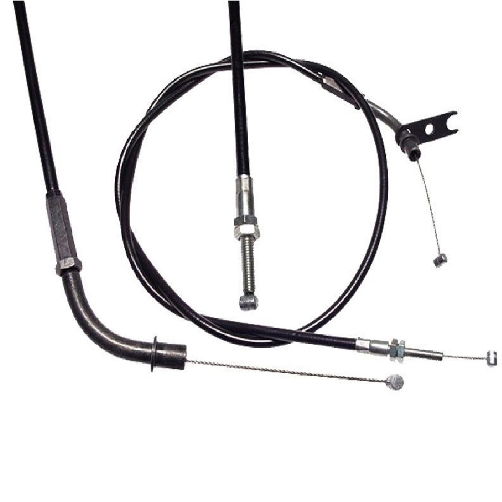 Gaszug Satz für Kawasaki EN 500 B EN 500 C 1994-2003 Öffner A + Schließer B