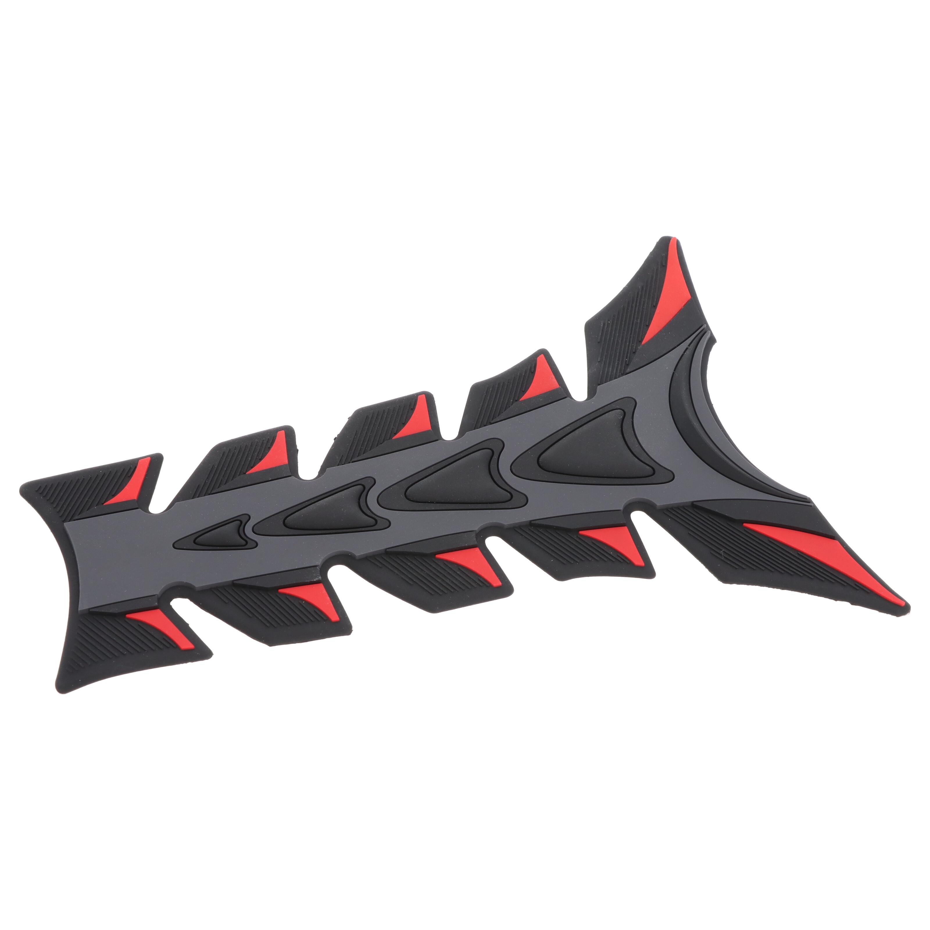Tank-Pad / Tank-Schutz in Schwarz/Rot/Grau