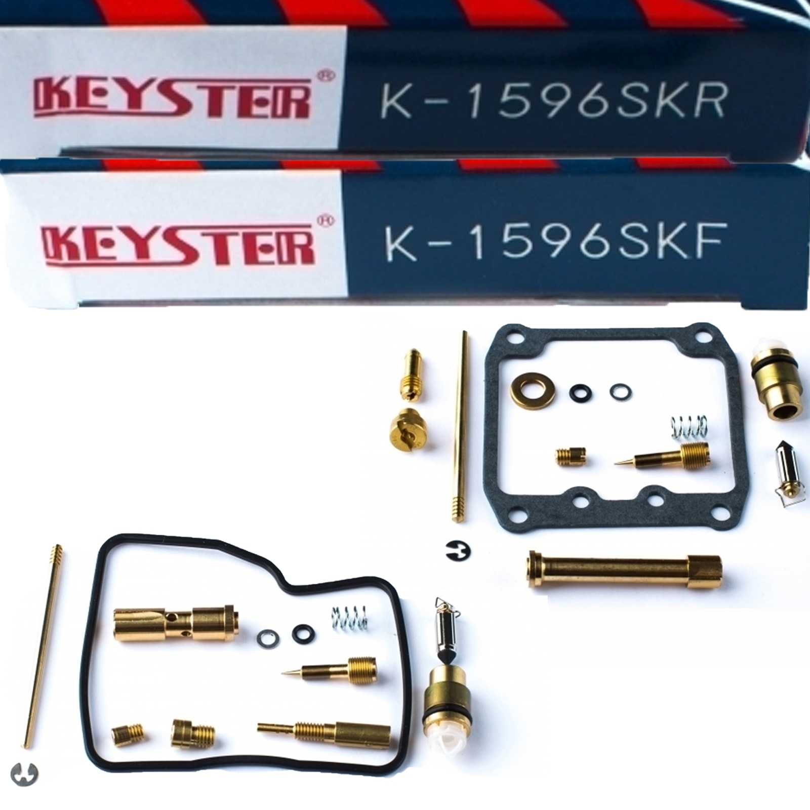 Keyster Vergaser Reparatursatz vorne + hinten für Suzuki VS 1400 Intruder 1990 - 1995