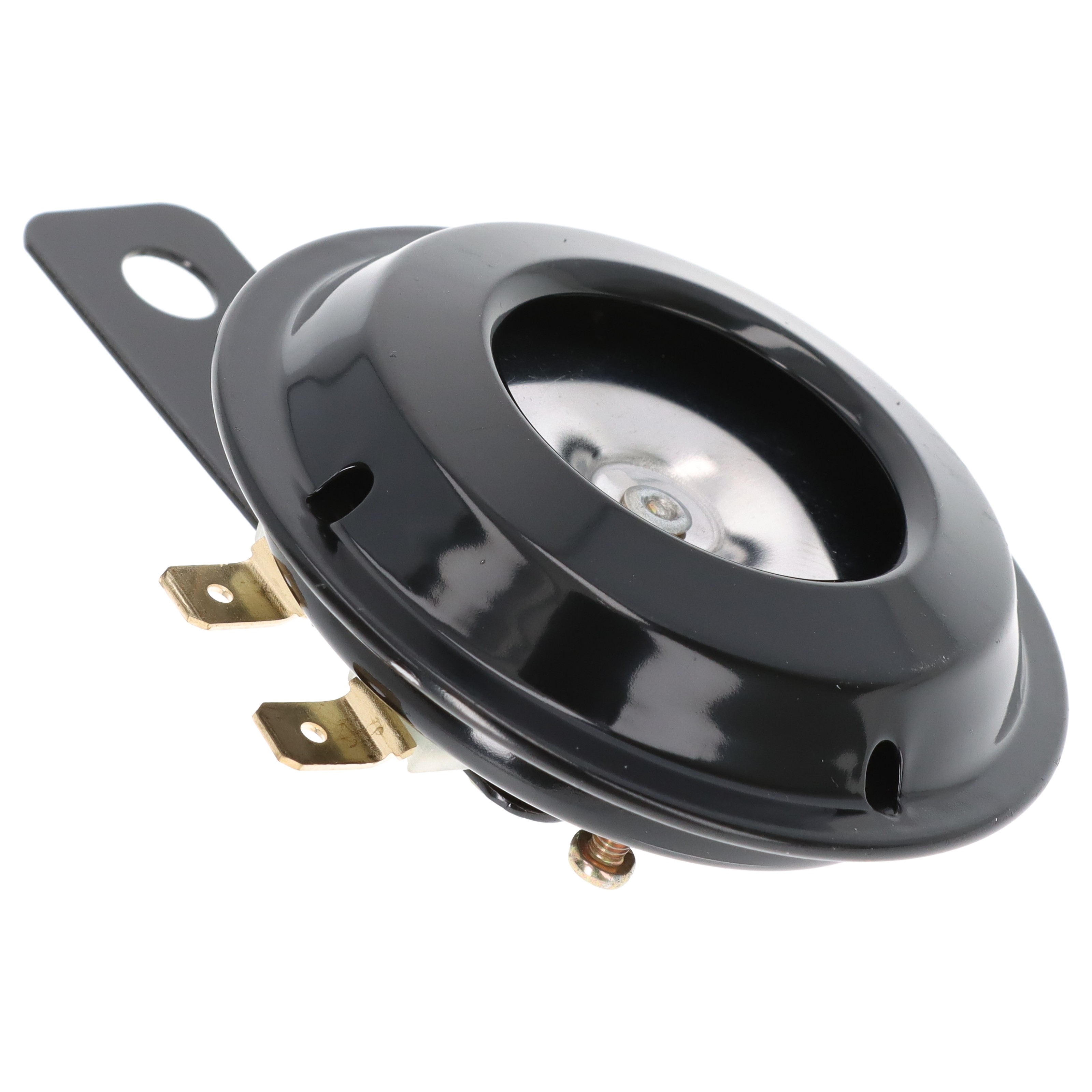 Motorrad Hupe schwarz, 6 Volt, 65 mm E-geprüft