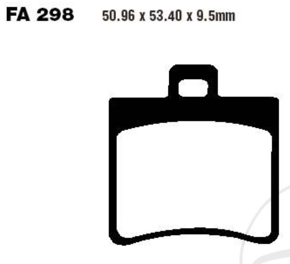 EBC Bremsbeläge FA298 Aprilia RS Keeway Generic 125 Hyosung GT GD Benelli BN