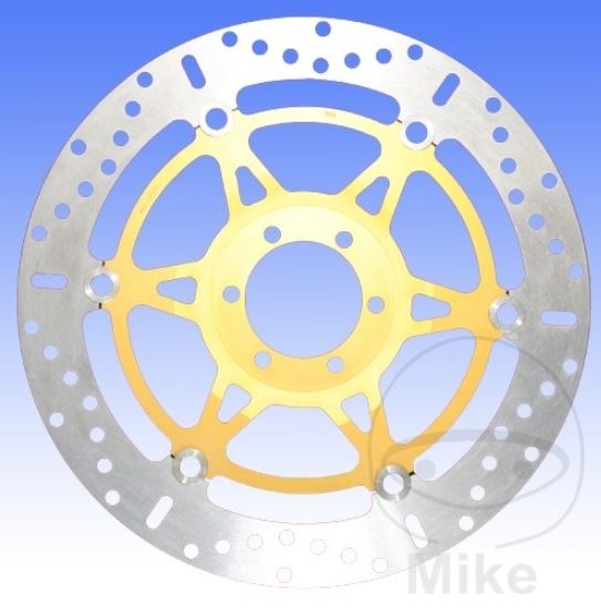 EBC Bremsen Set 2x MD621X + 2x FA432HH für Aprilia Shiver 750 NA 850 Mana