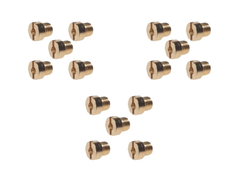 Vergaserdüsen-Set Größe 6 mm 60 bis 130 mm, 15 Stück