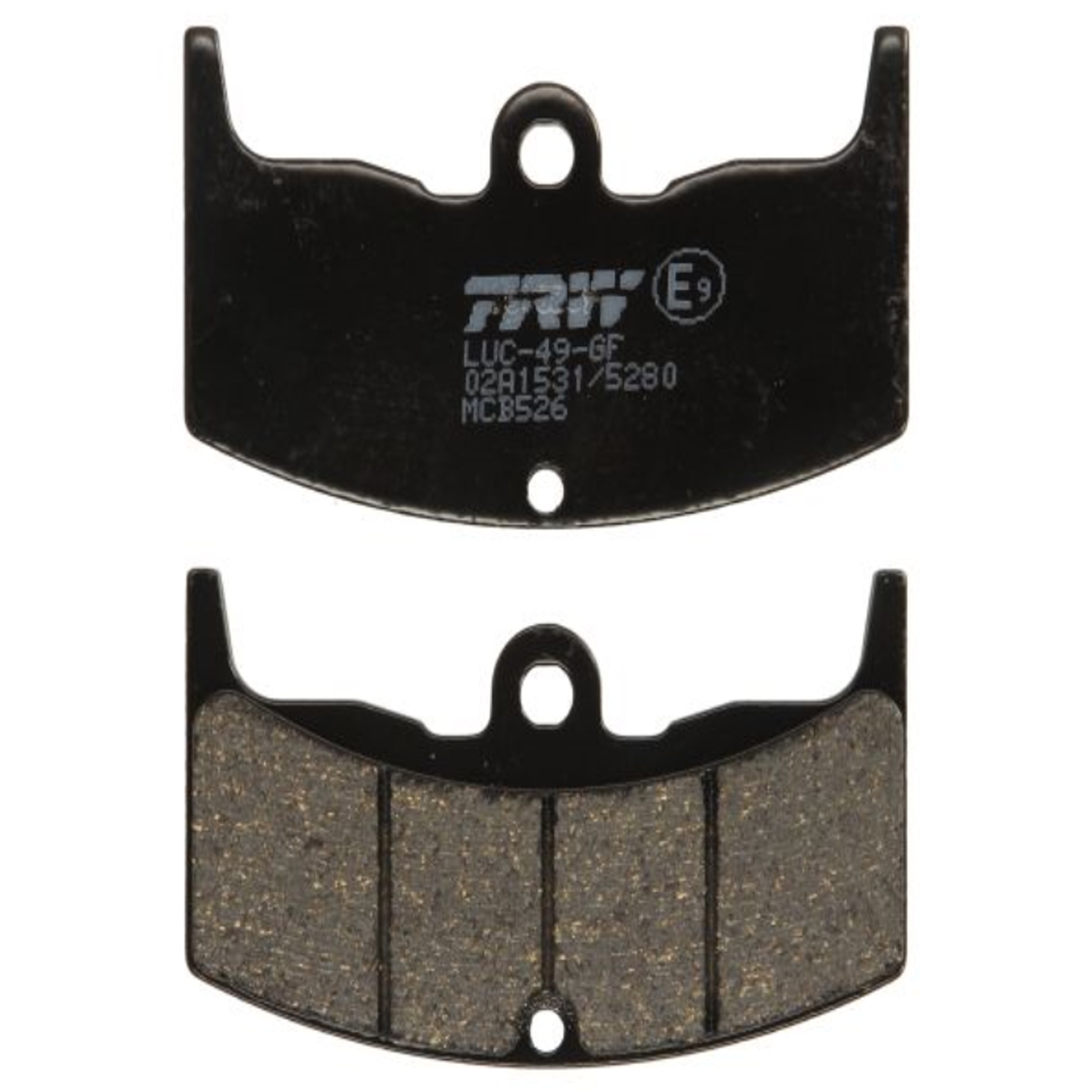 TRW MCB526 Bremsbeläge für Honda VT500 E PC11 VT250 F CBX550 F F2 PC04 VF400 F