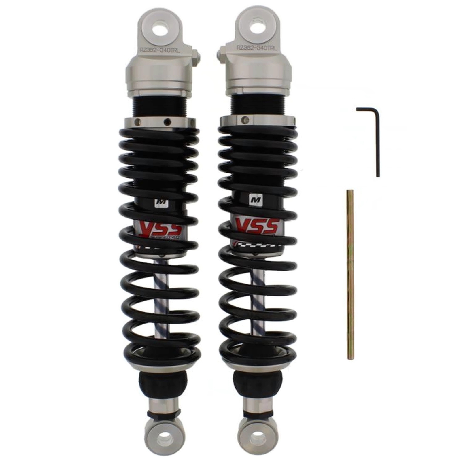 YSS RZ362-340TRL-07-88 Stoßdämpfer Federbeine hinten für Moto Guzzi California 1100 1994 - 2000 Aniversario