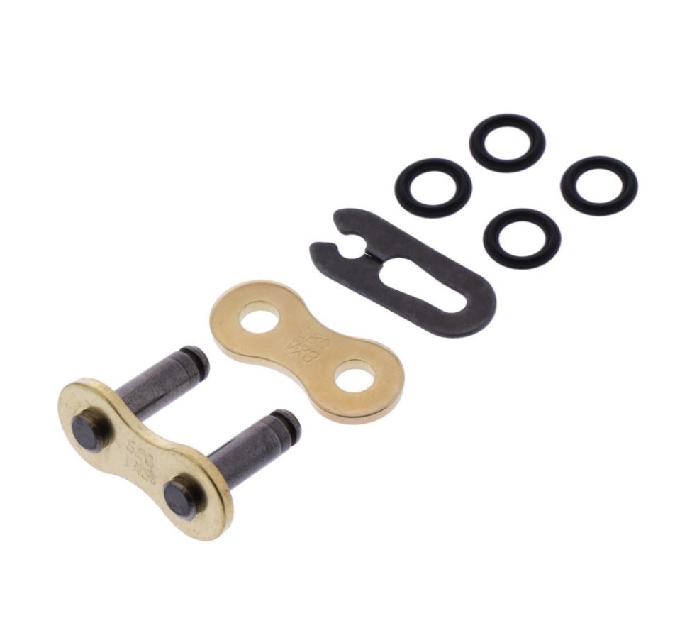 DID VX3 X-Ringkette Antriebskette offen 520 Teilung 114 Glieder +Clipschloss