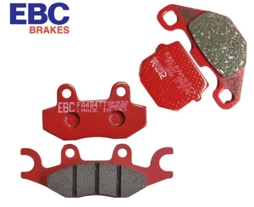 EBC Bremsbeläge SET Vorne + Hinten für Cectek 500 EFI King Cobra 09-10