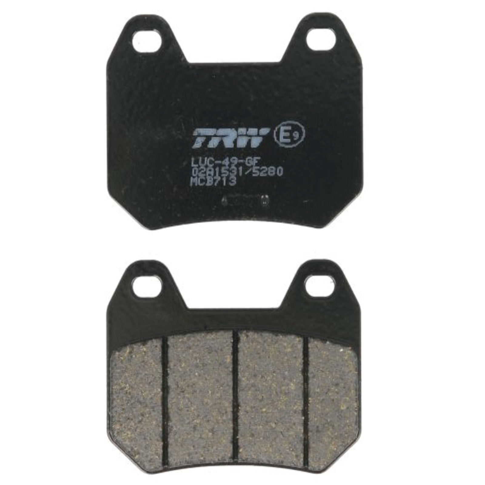 TRW MCB713 Bremsbeläge hinten für BMW K 1200 LT K2LT/K589 K12LT/K589 R 1200 CL K30