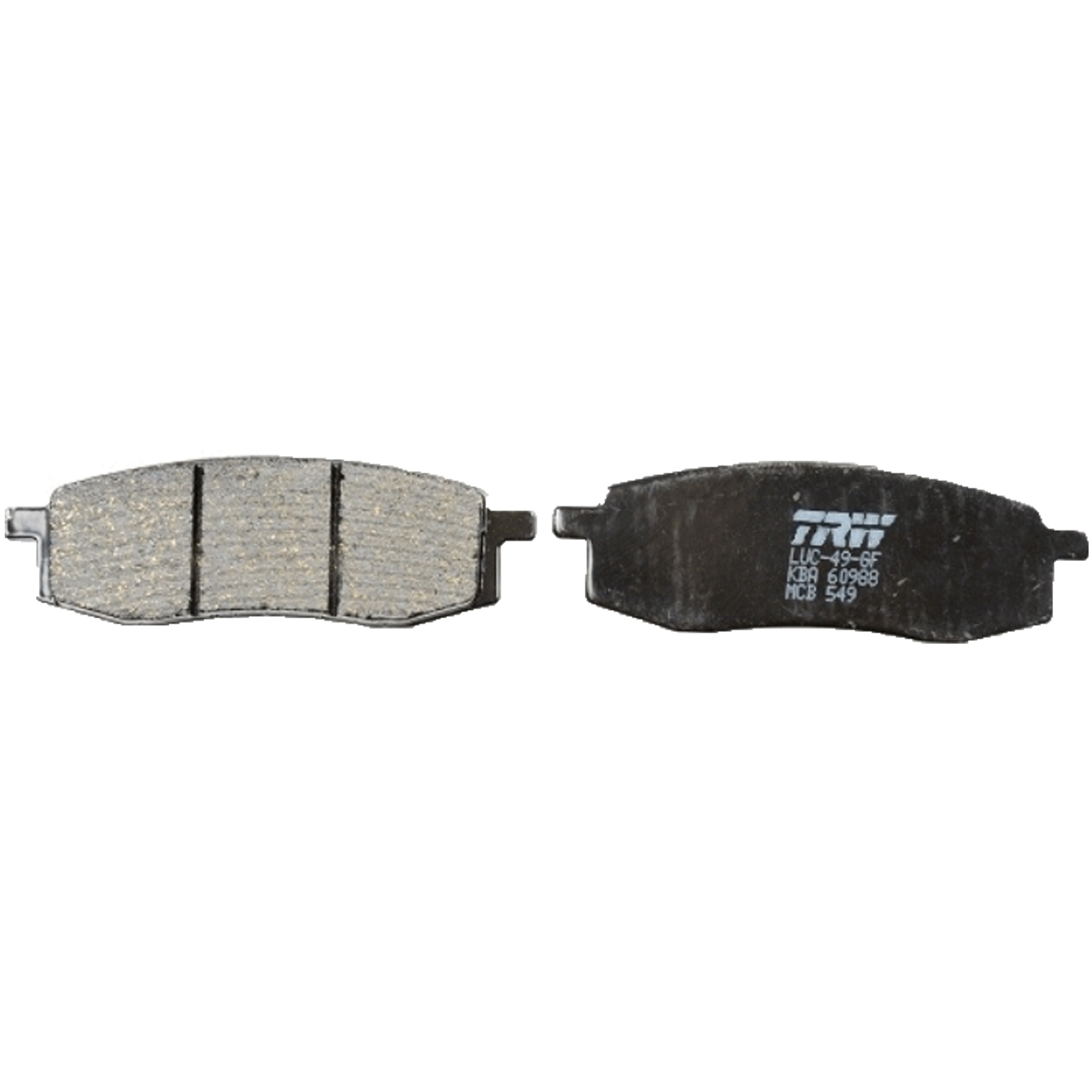 TRW MCB549 Bremsbeläge vorne für Yamaha TT350 TT600 YZ125 YZ490