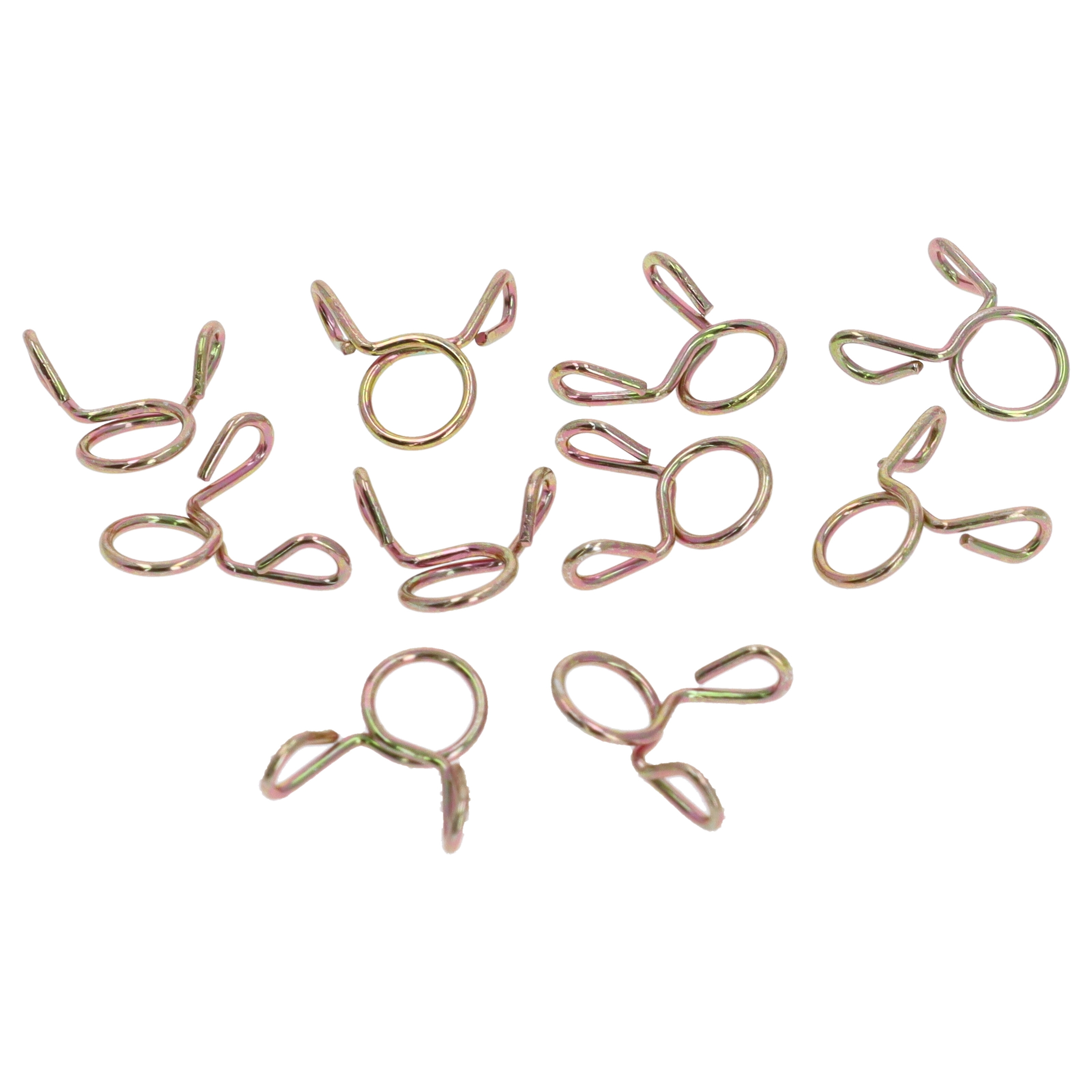 10x Universelle Klemmen Schlauchklemmen für Benzinschlauch / Kraftstoffschlauch 5x1mm