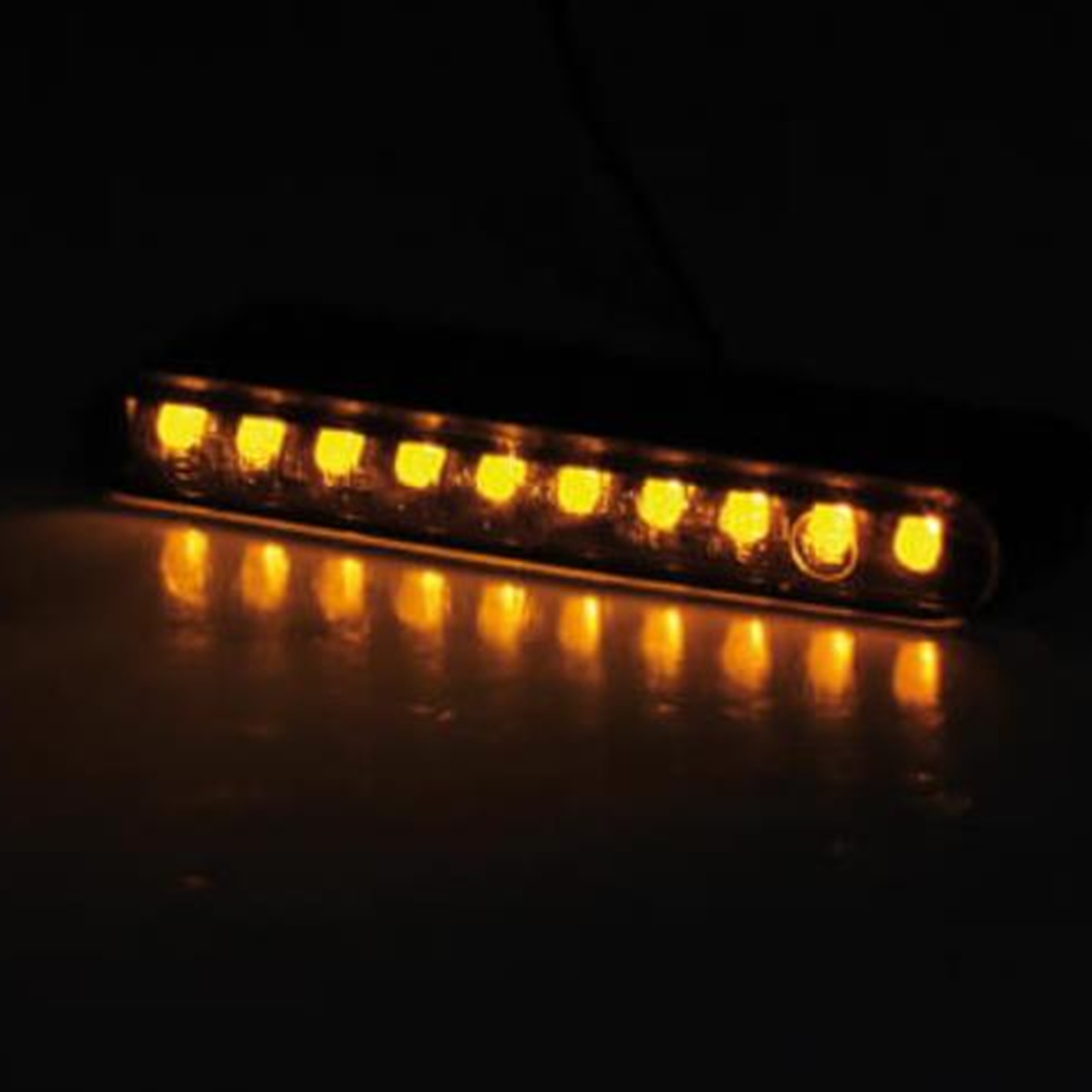 Highsider 204-101 Blinker Paar für viele Fahrzeuge pro Stripe-Run LED vorne hinten Sequenzblinker