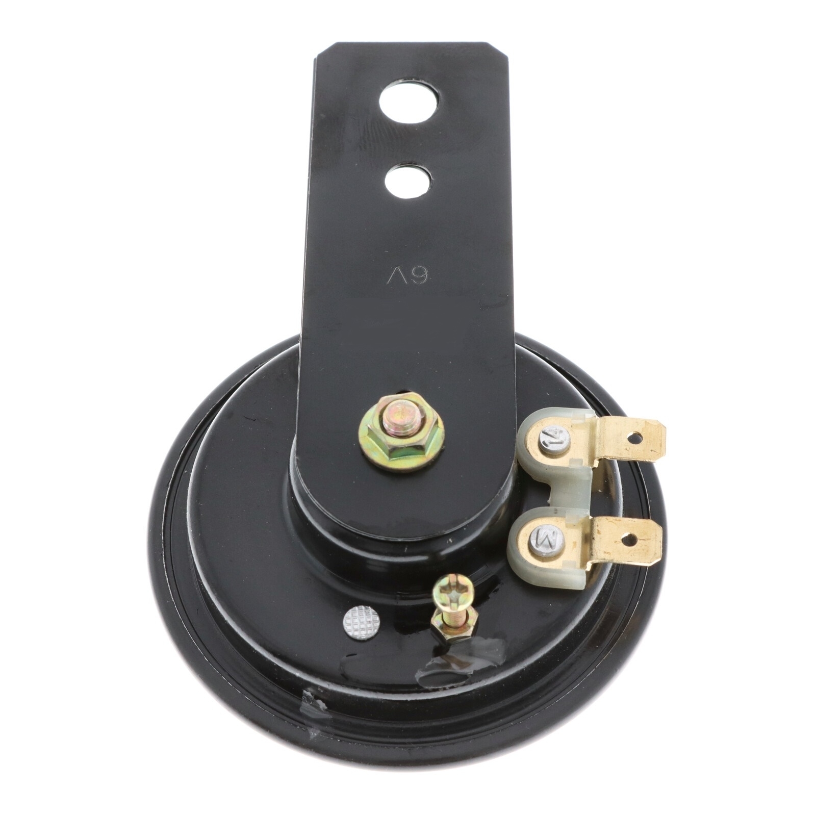 Hupe 6V schwarz für Motorräder Roller Quad ATV Moped Mofa 70 mm bike signal