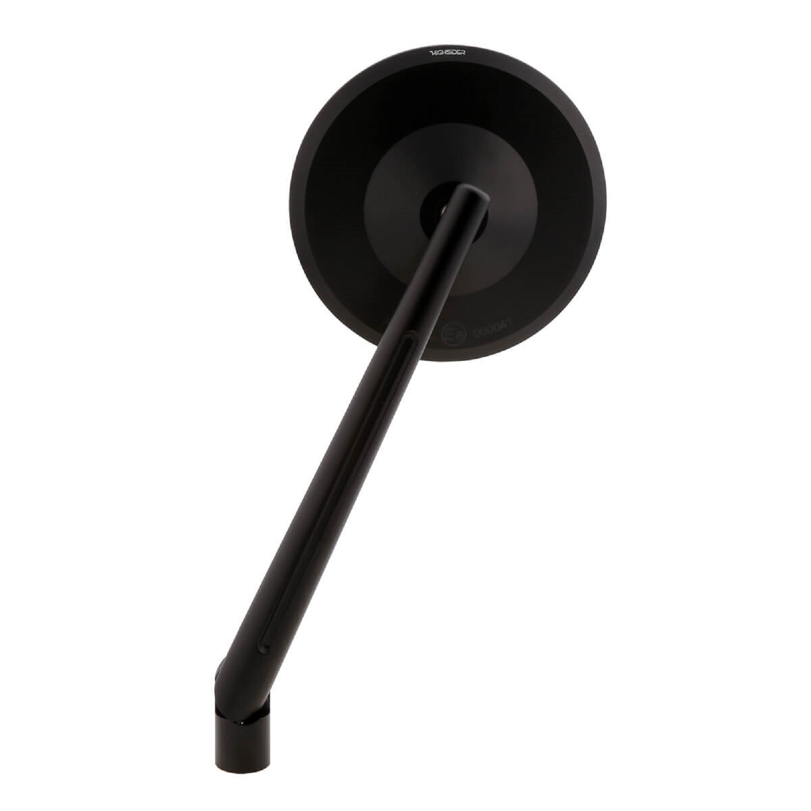 Spiegel passt für viele Fahrzeuge aus Aluminium in schwarz mit M10 Gewinde Beidseitig montierbar