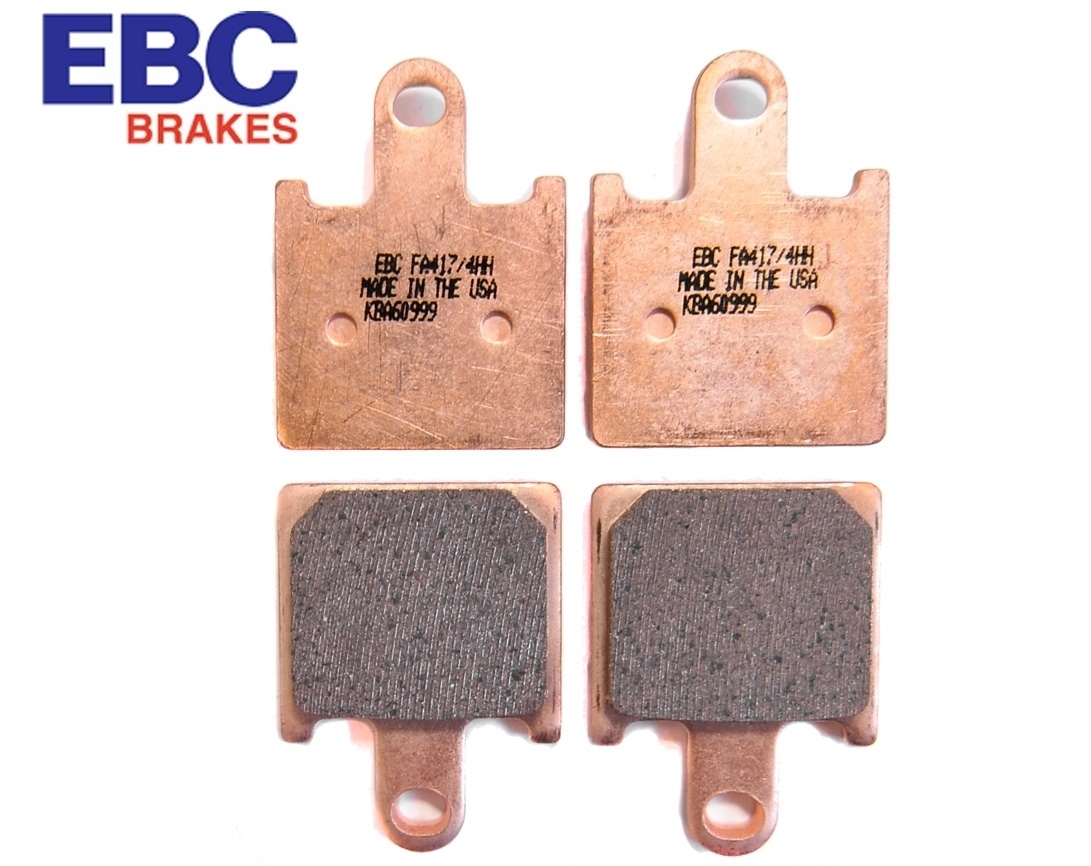EBC Bremsen Set 2x MD4155XC + 2x FA417/4HH für Kawasaki GTR1400 ZZR1400