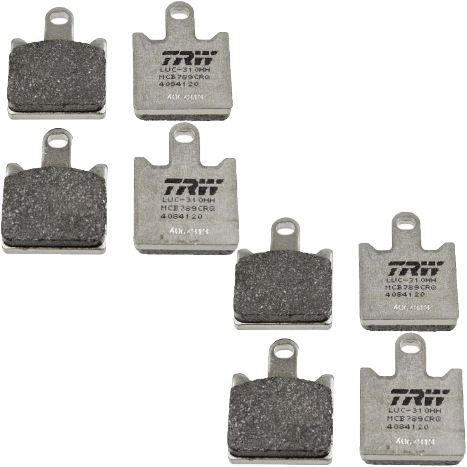 TRW MCB789CRQ Racing Carbon Bremsbelagsatz vorne Kawasaki ZX6R Ninja ZZR1400F ABS
