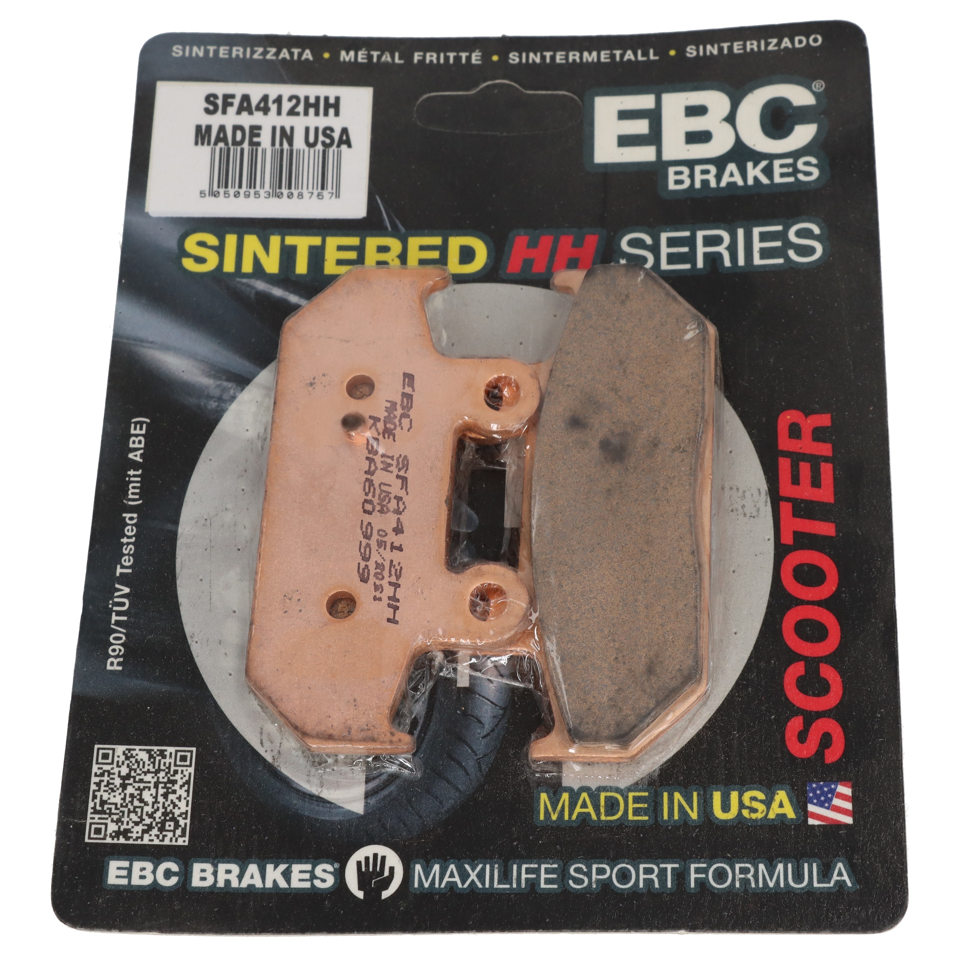 EBC Bremsbeläge SFA412HH für Suzuki AN 650 400 A L Z ZA