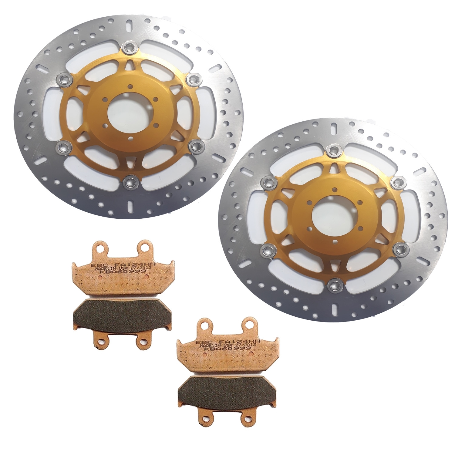 EBC Bremsen Set vorne Sintermetall für Honda Road Racing RS 250 1988-1989