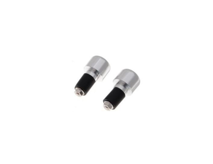 Motorrad Lenkerenden / Lenkergewichte chrom 109g für Lenker ab Ø17mm