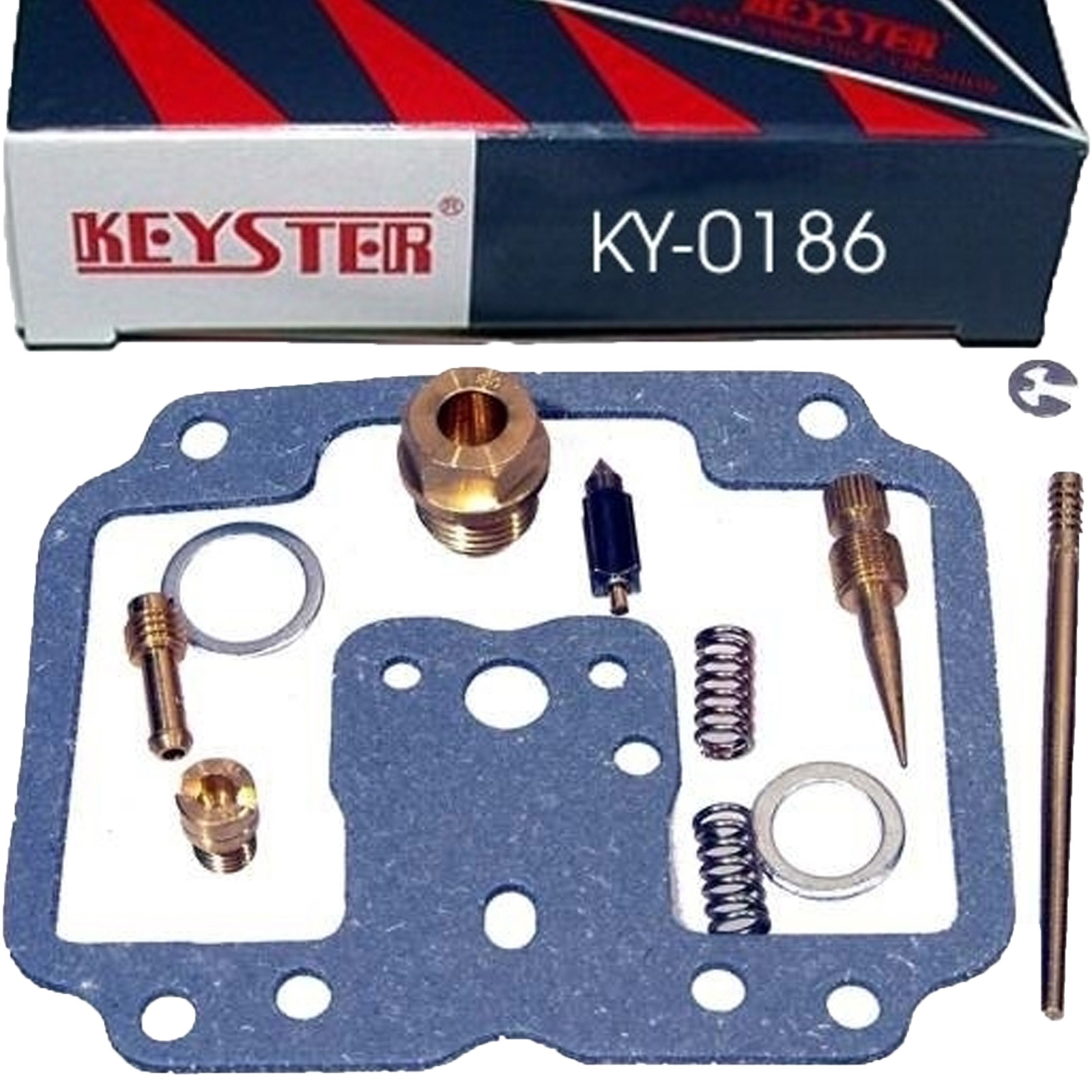 Keyster KY-0186 Vergaser Reparatursatz für Yamaha XS 750 D Baujahr 1977 Typ 1J7