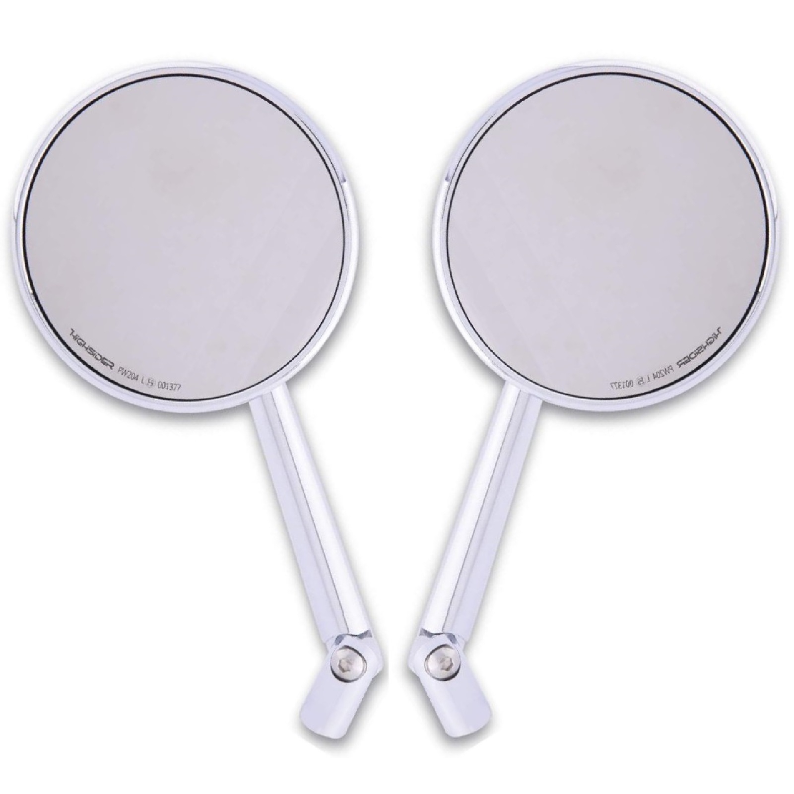 Spiegelpaar für BMW R1800 Classic Daelim Daystar 125 weitere Modelle Chrom