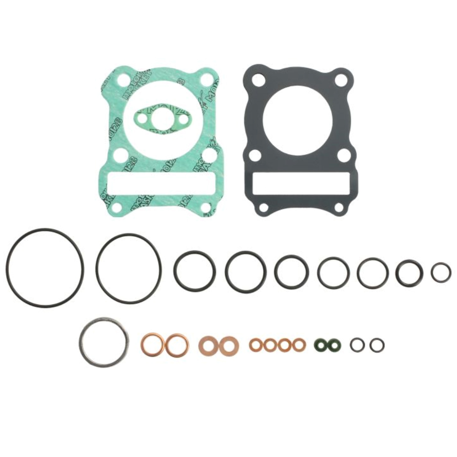 Topend Zylinder Dichtsatz P400510600142 für Suzuki DR125 1995 - 2000 DR125 SE SEU SF44A
