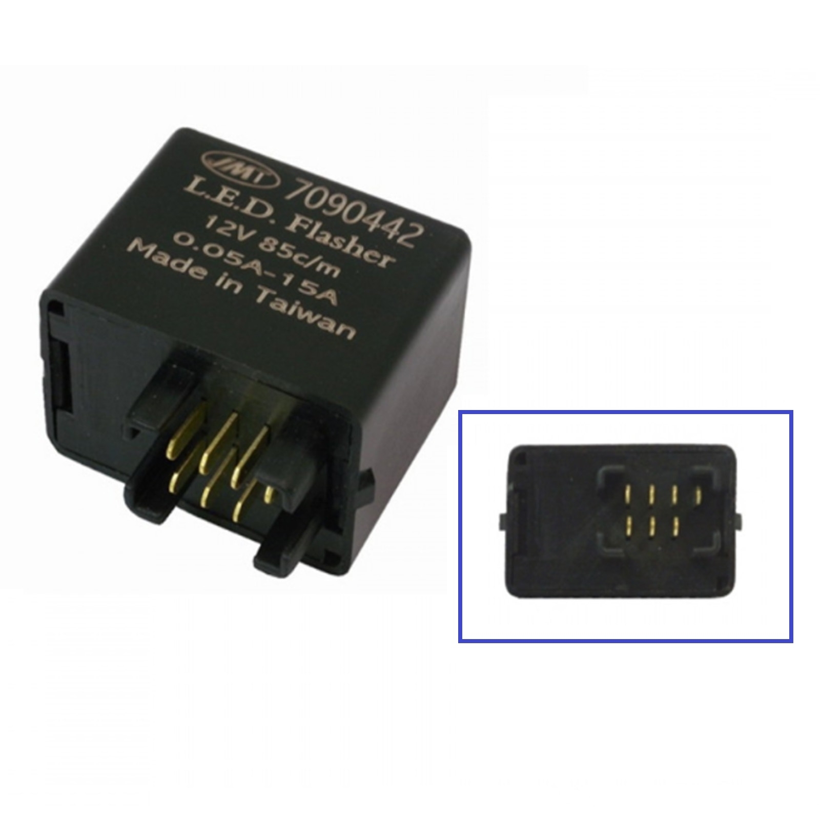 JMP Blinkrelais für Suzuki GSX Inazuma GSX-R 600 750 VZ Marauder 800 LED Blinker