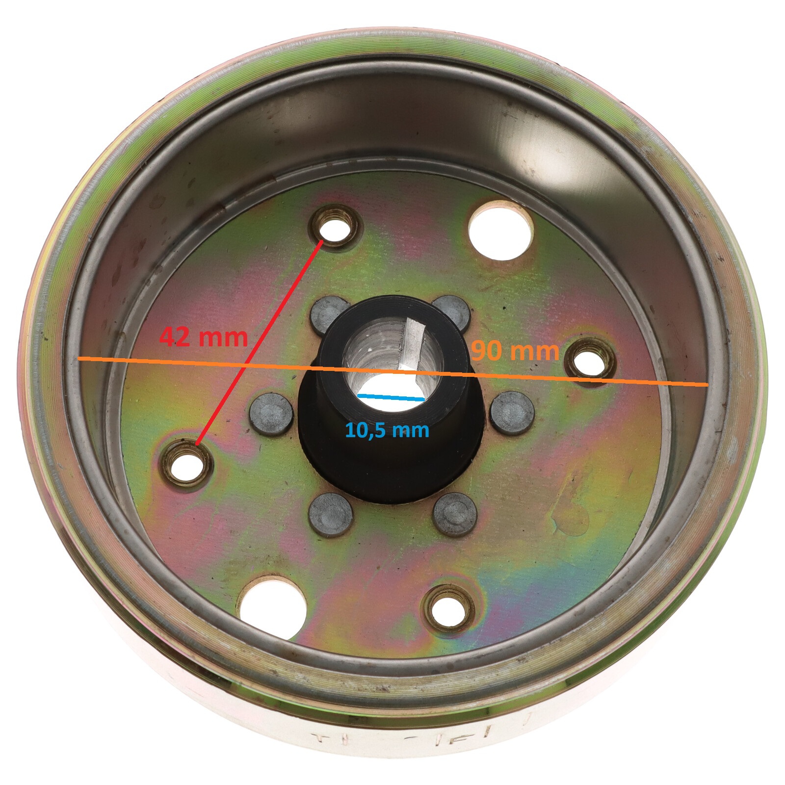 Lichtmaschinenstator für China 4Takt Roller AGM Baotian Benzhou Jonway Kreidler Peugeot