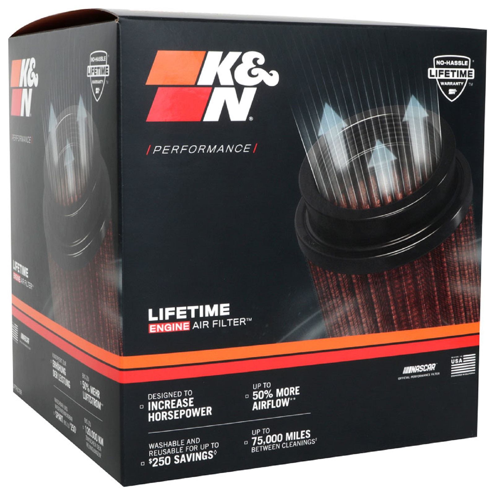 K&N Tauschluftfilter für Suzuki Jimmy Samurai SJ413 1.3 1984-1997 Holden Drover