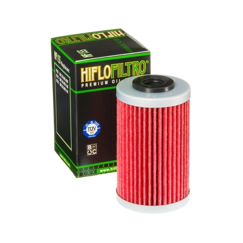 HIFLO Ölfilter HF155 + HF 651 für KTM 690 Duke und Duke R ab 2012
