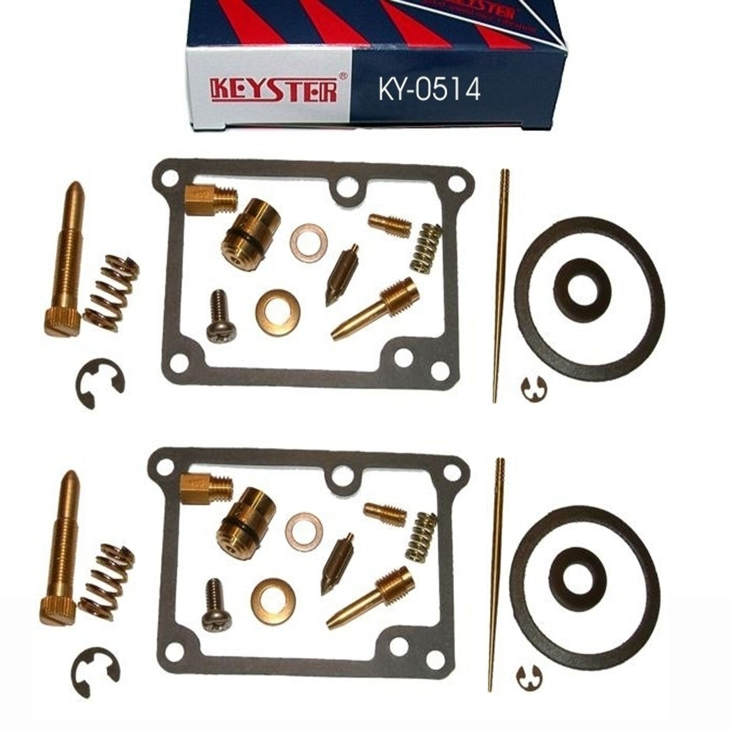 2x Keyster KY-0514 Vergaser Reparatursatz für Yamaha RD 250 LC RD250LC Typ 4L1 4L2 1980-83