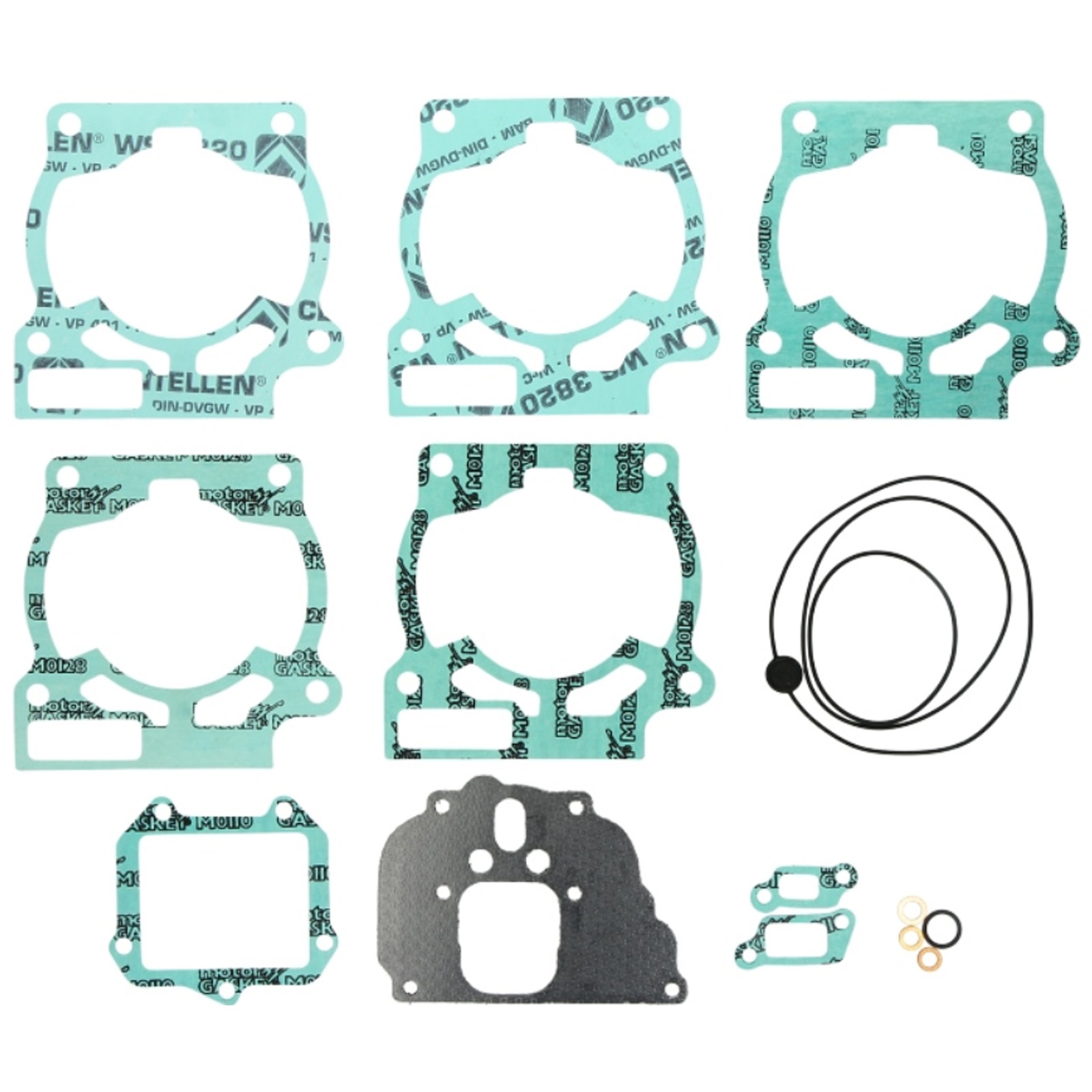 Topend Zylinder Dichtsatz P400270600044 für KTM EXC 125 2006-2014 SX150 2009-12 Husqvarna TE 125